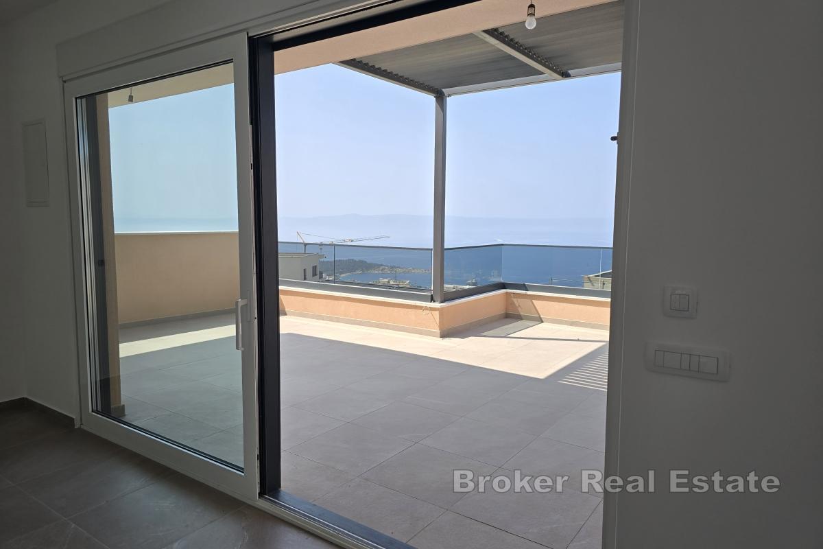 Moderne hus med svømmebasseng