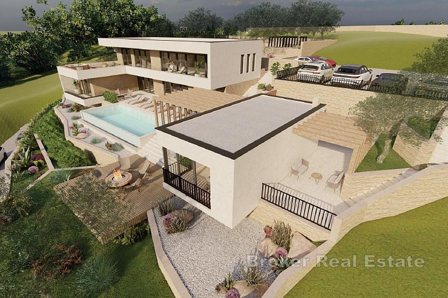 Building plot with sea view