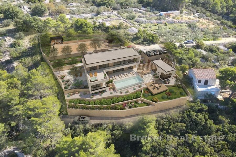 Building plot with sea view