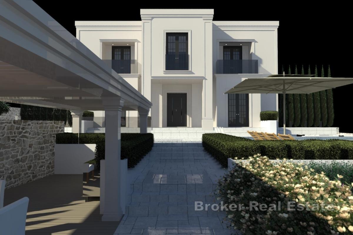 Terreno edificabile, prima fila mare, con progetto preliminare