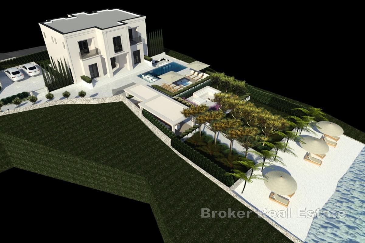 Terreno edificabile, prima fila mare, con progetto preliminare