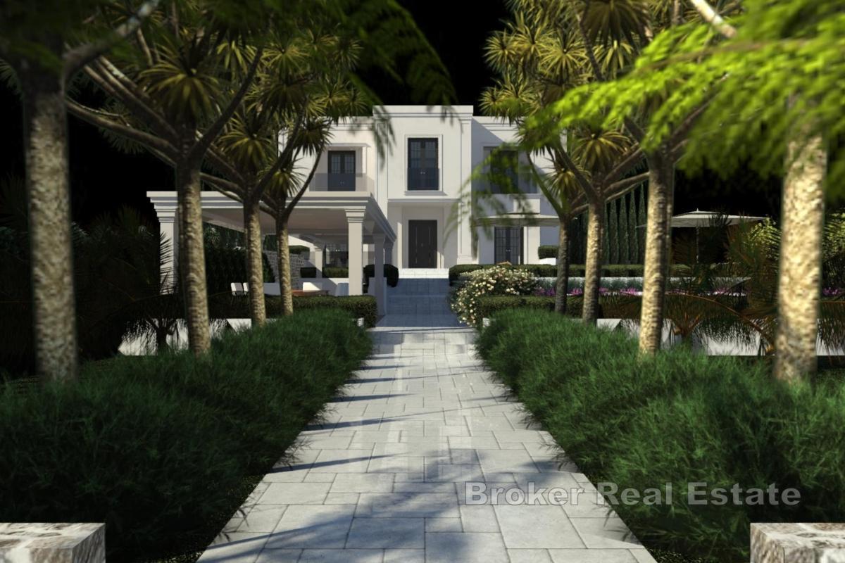 Terreno edificabile, prima fila mare, con progetto preliminare