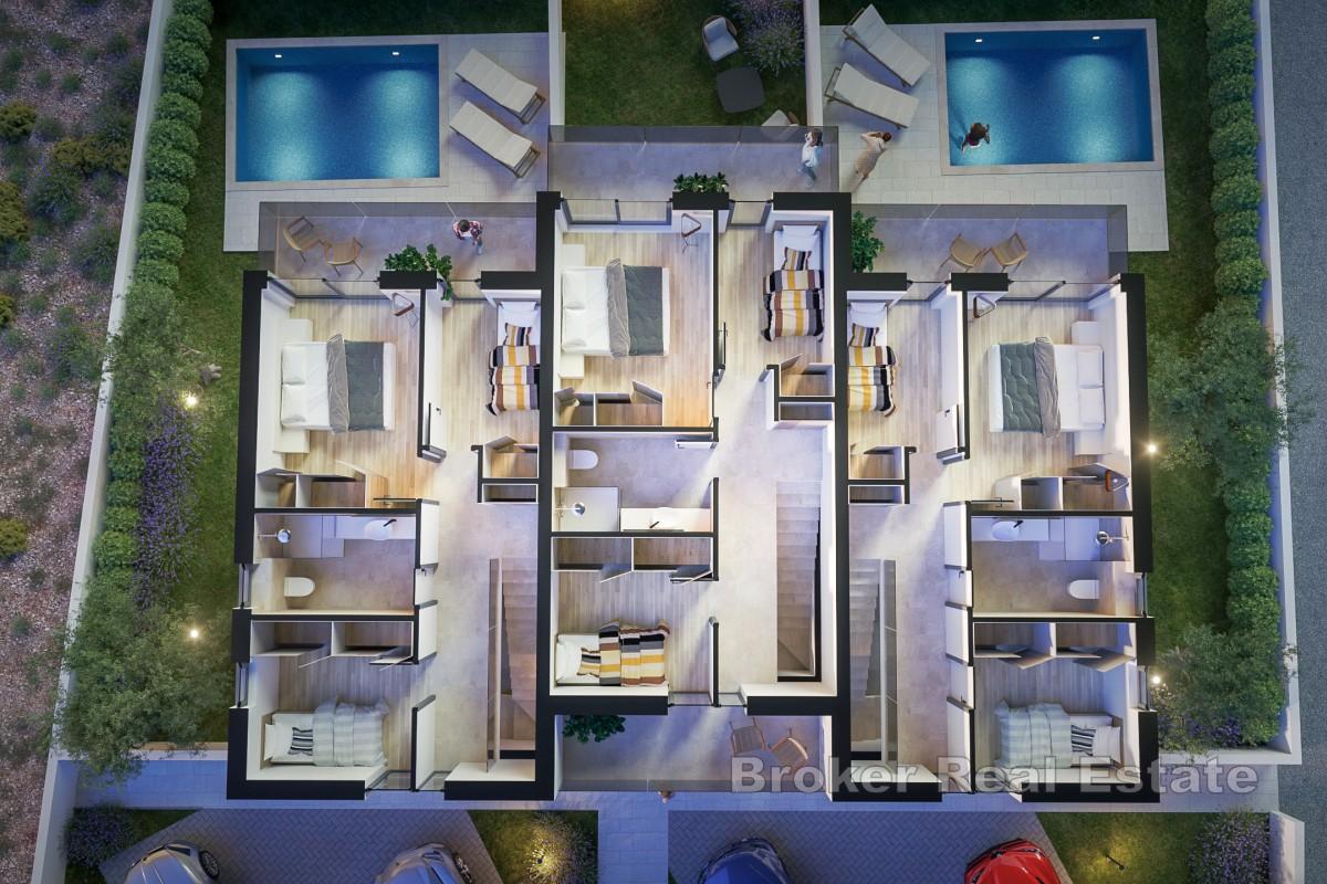 Moderne duplex-leilighet