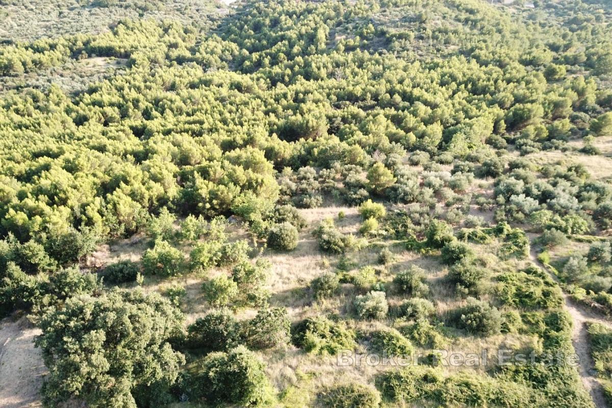 Tomt med panoramautsikt över havet