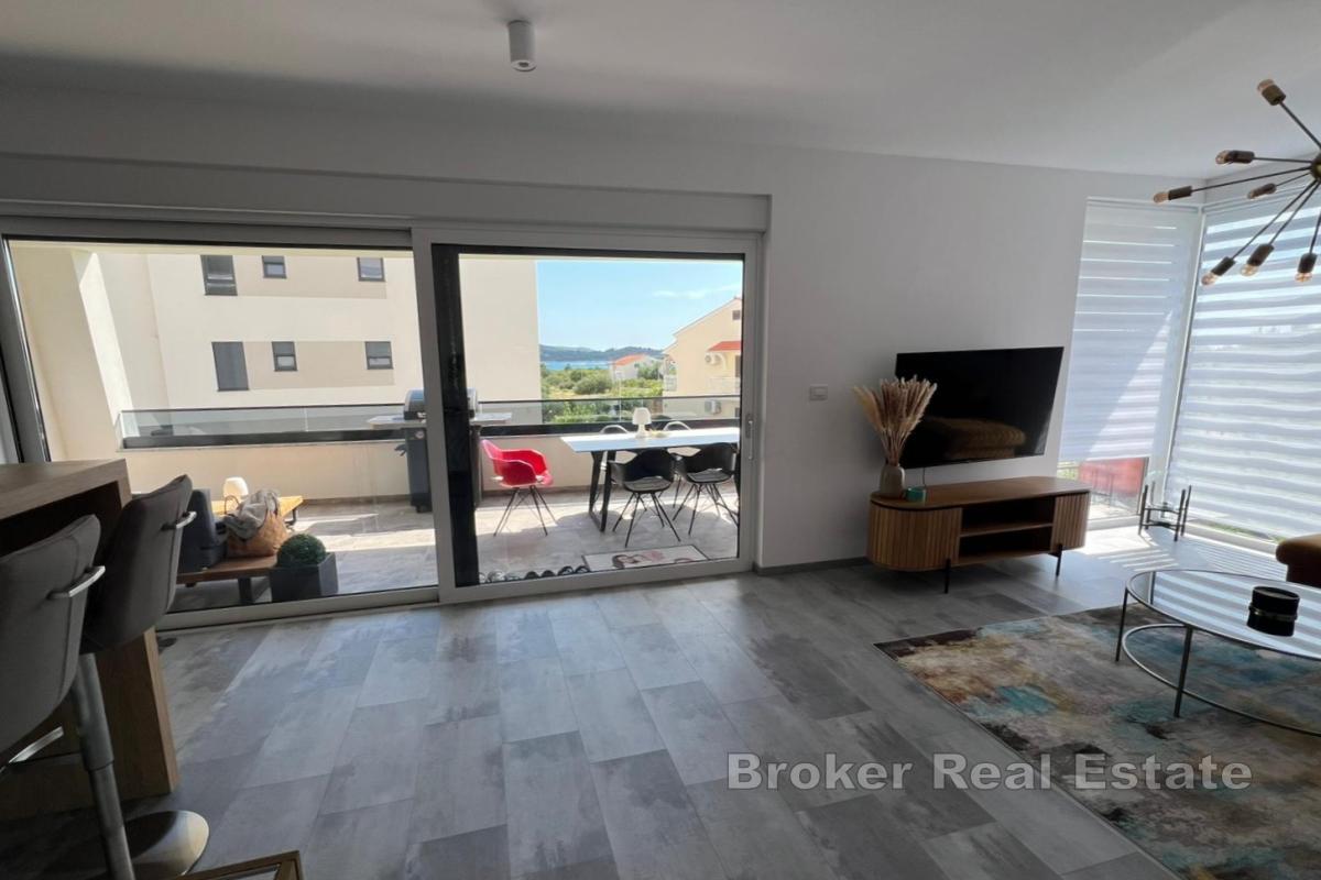 Dvoupokojový apartmán s velkou zahradou, blízko moře