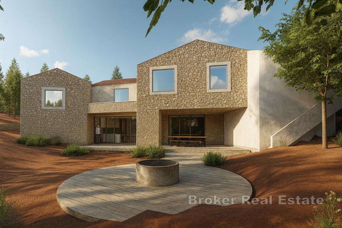 Modern villa med pool