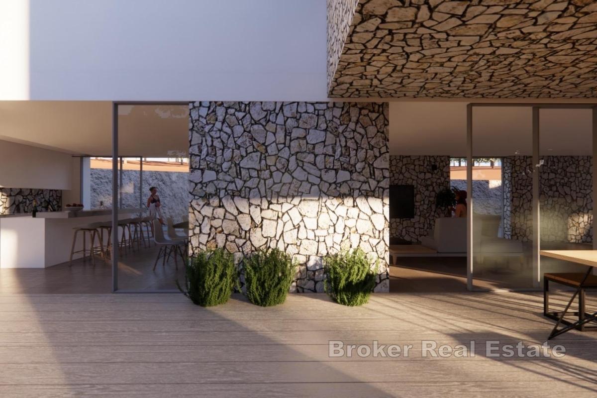 Modern villa med pool