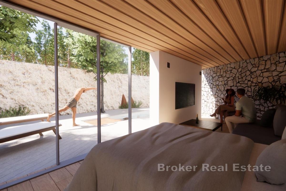 Modern villa med pool