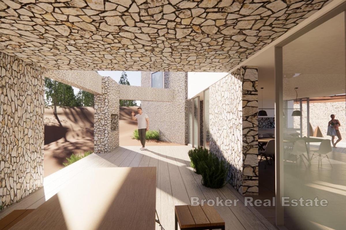 Modern villa med pool