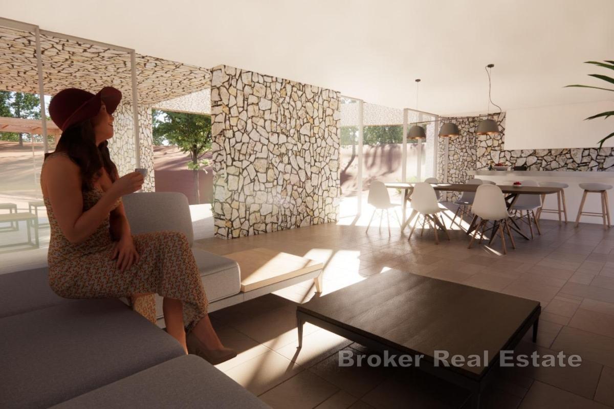 Modern villa med pool