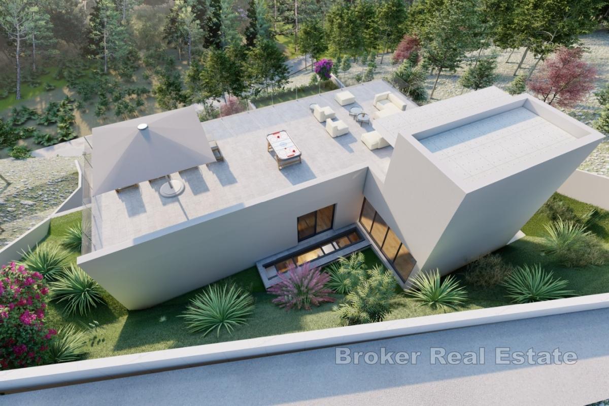 Stavební pozemek s panoramatickým výhledem na moře