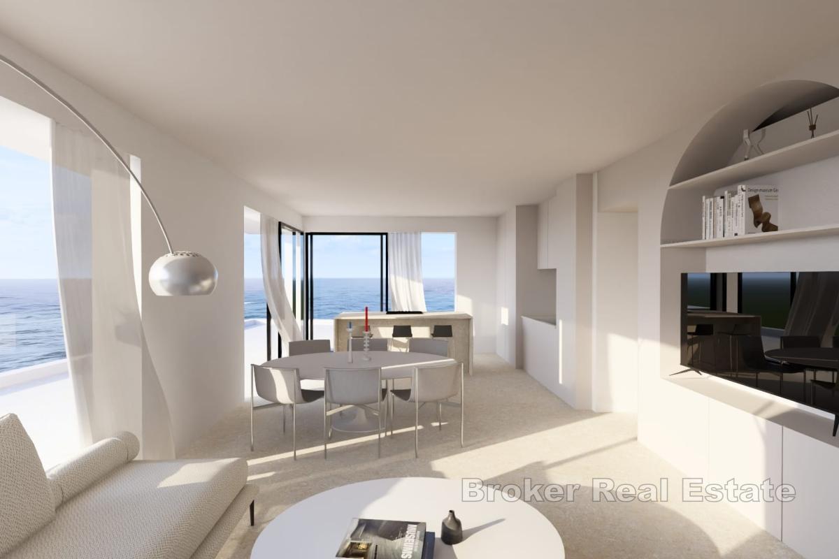 Moderný apartmán s výhľadom na more