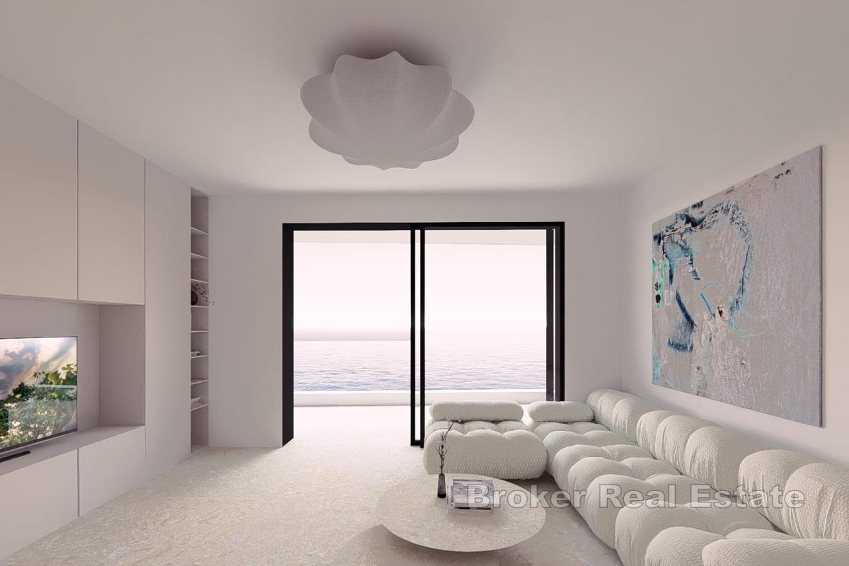 Moderný apartmán s výhľadom na more