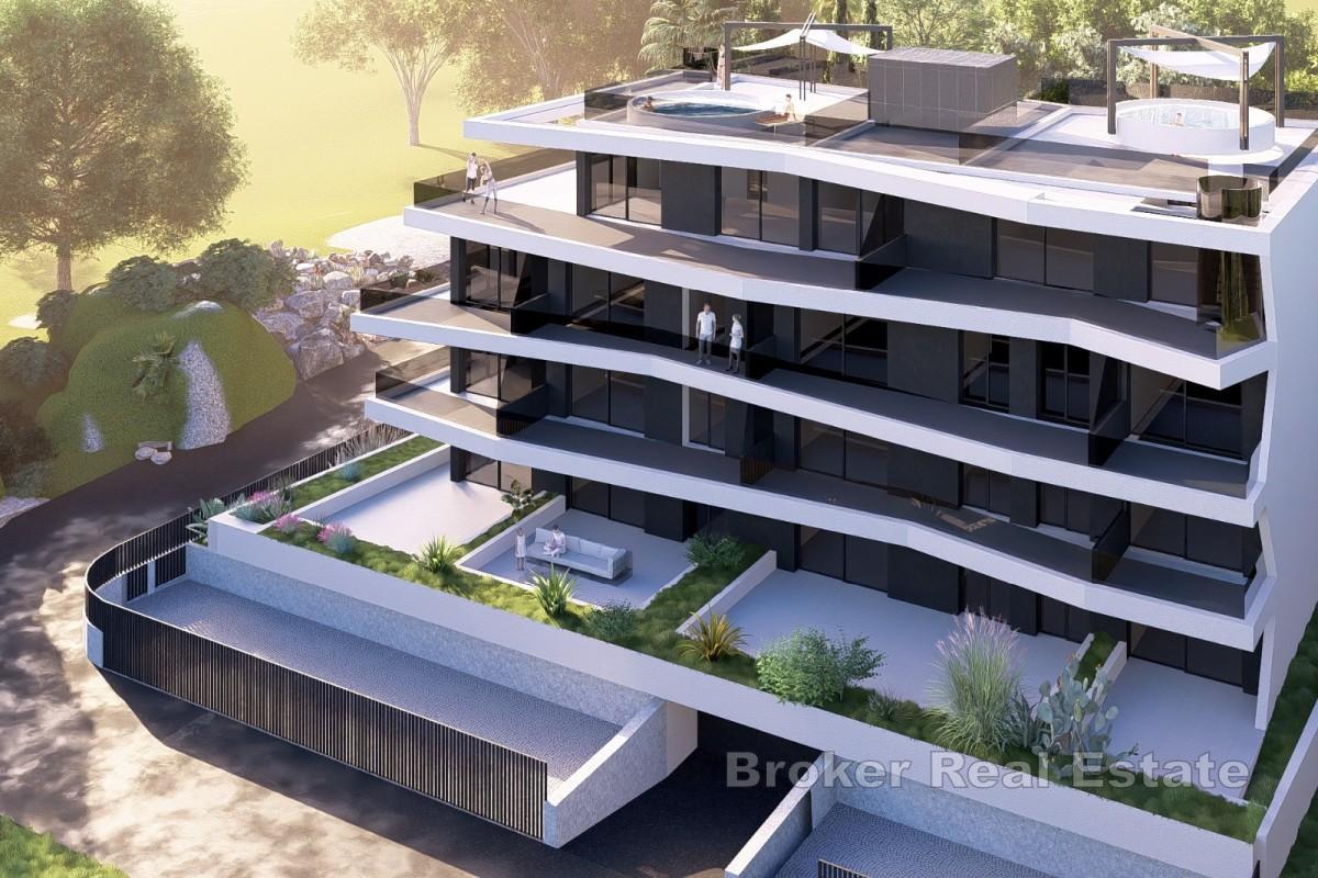 Penthouse z trzema sypialniami i widokiem na morze