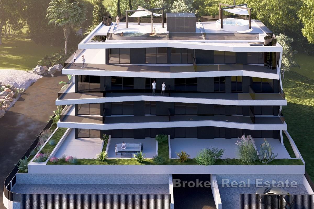 Penthouse z trzema sypialniami i widokiem na morze