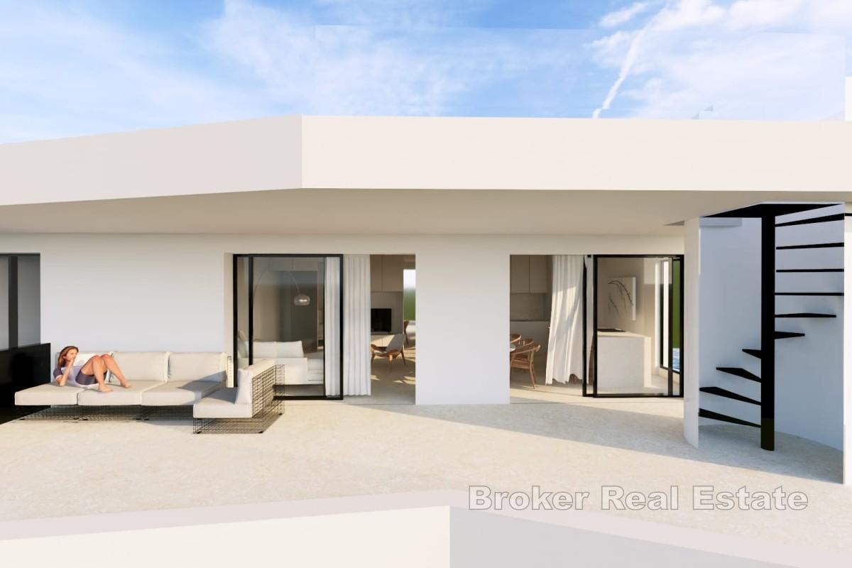 Penthouse z trzema sypialniami i widokiem na morze