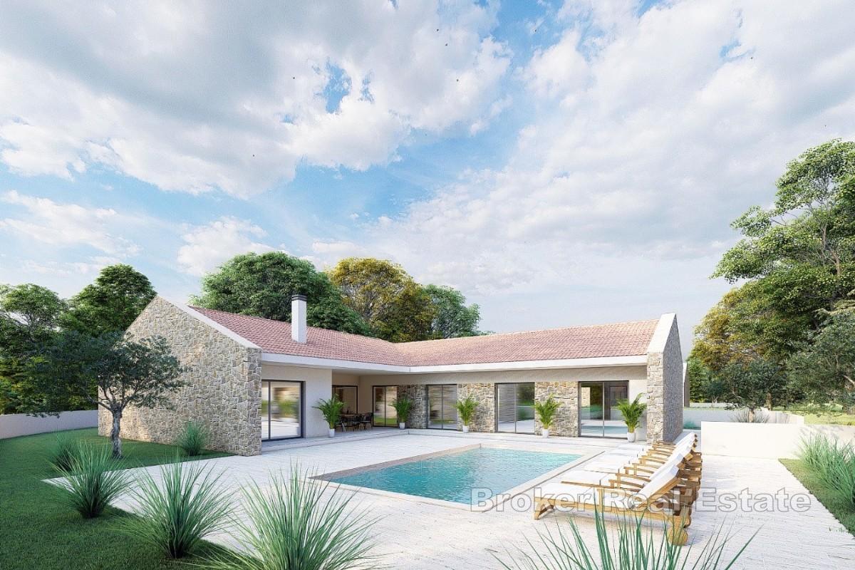 Stavební pozemek s platným povolením a zahájenou výstavbou