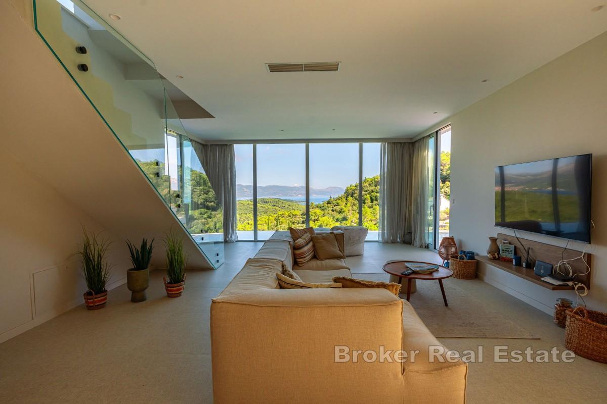 Luksusowa, nowoczesna willa z basenem bez krawędzi