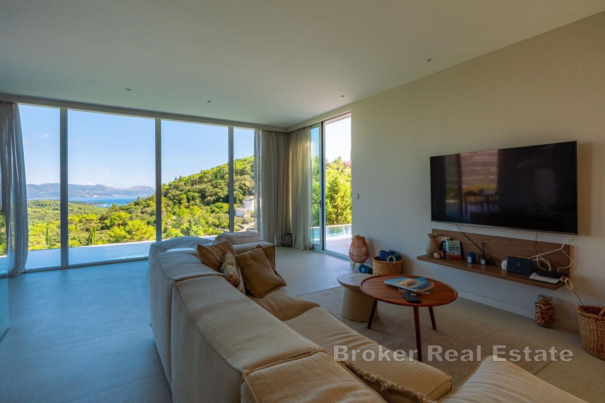 Luksusowa, nowoczesna willa z basenem bez krawędzi