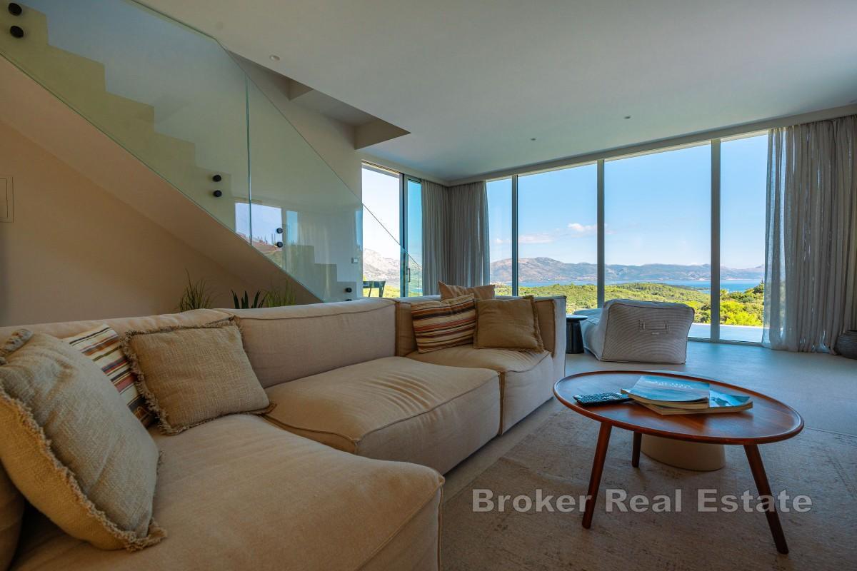 Luksusowa, nowoczesna willa z basenem bez krawędzi