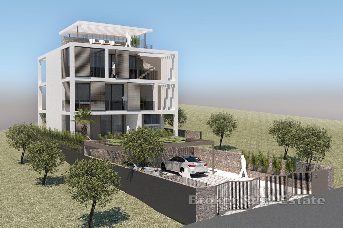 Dwupokojowy apartament w nowym budynku