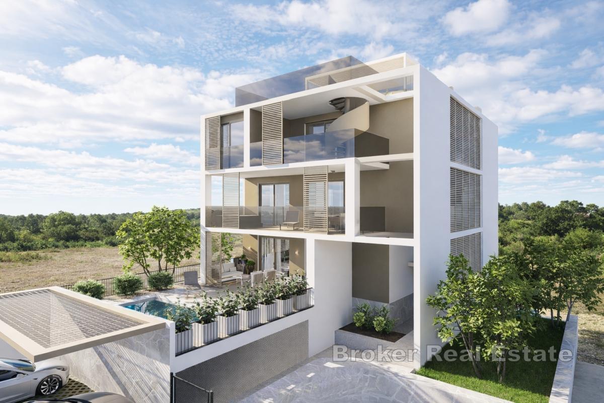 Dwupokojowy apartament w nowym budynku