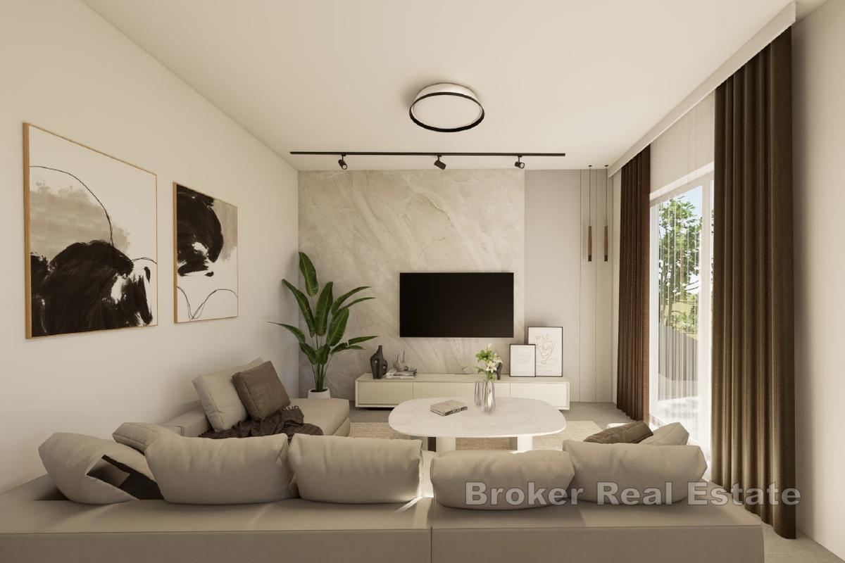 Moderný apartmánový dom s výhľadom na more