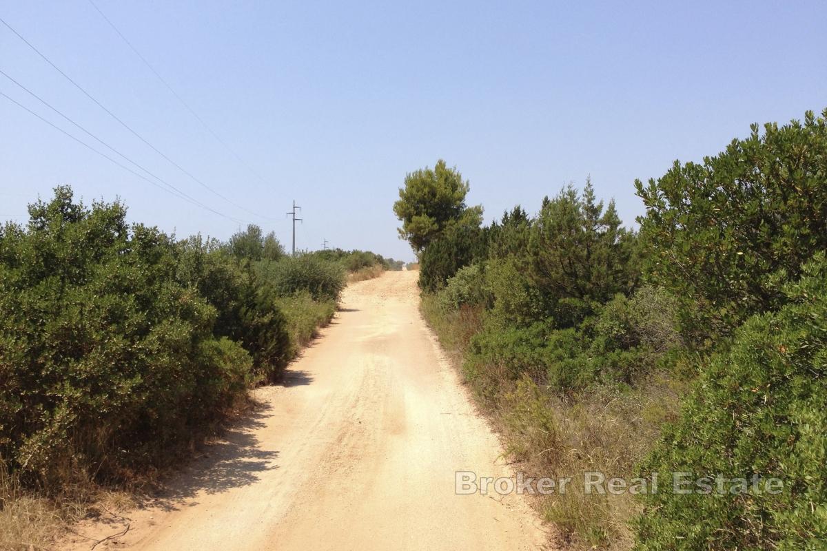 Terrain agricole avec vue sur mer