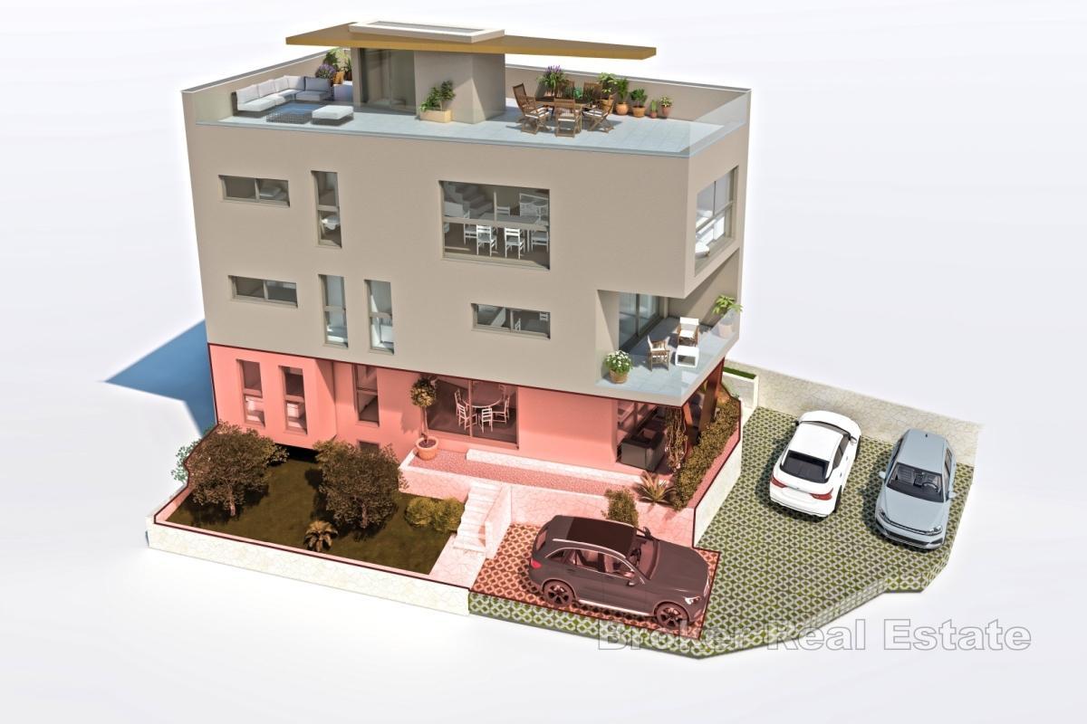 Exklusive Wohnungen in einem Neubau im historischen Zentrum von Šibenik