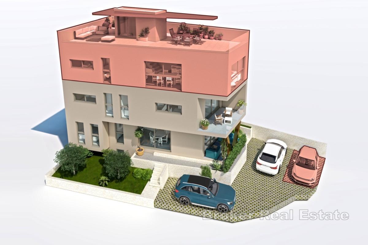 Exklusive Wohnungen in einem Neubau im historischen Zentrum von Šibenik