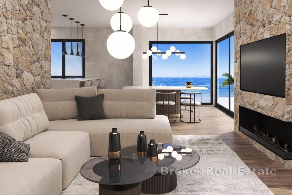 Modern takvåning i ett exceptionellt läge