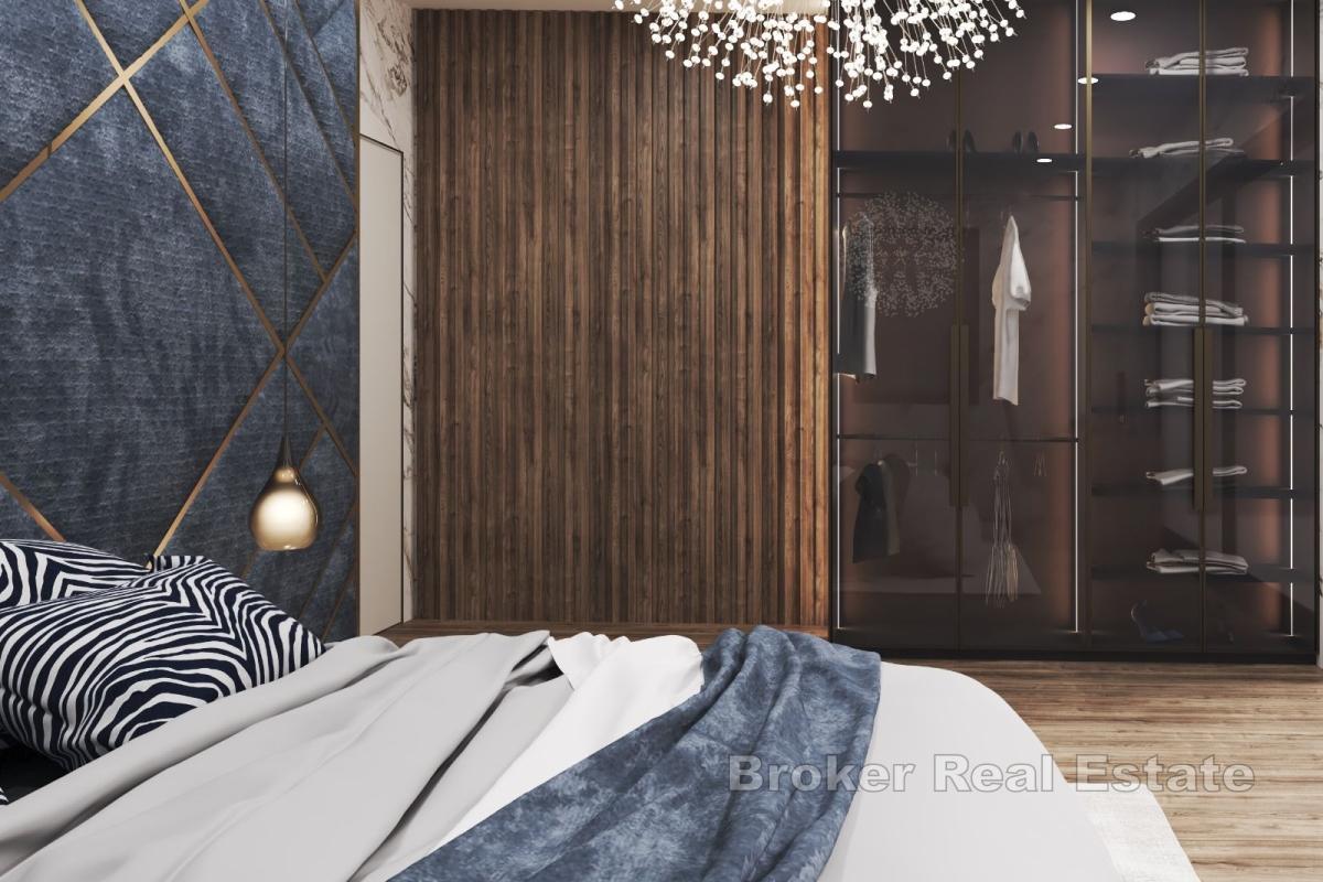 Modern takvåning i ett exceptionellt läge