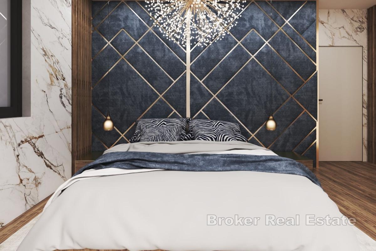 Modern takvåning i ett exceptionellt läge