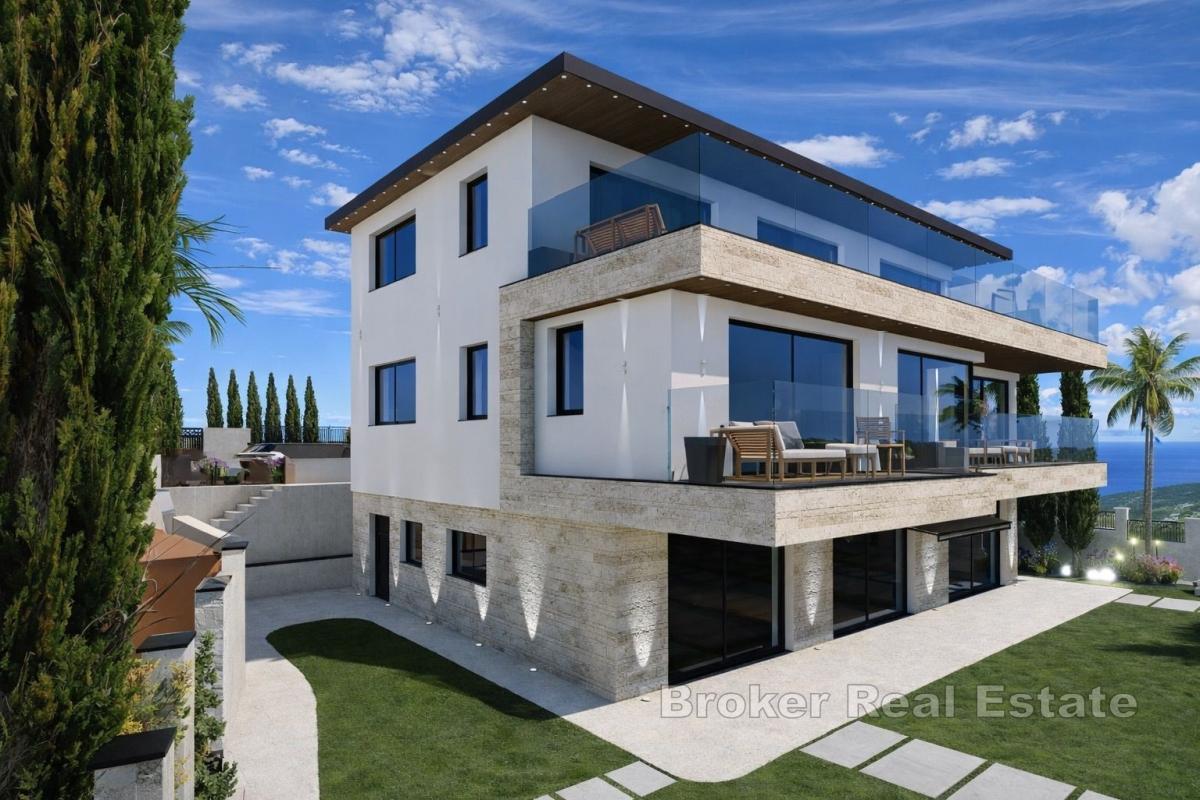 Modern takvåning i ett exceptionellt läge