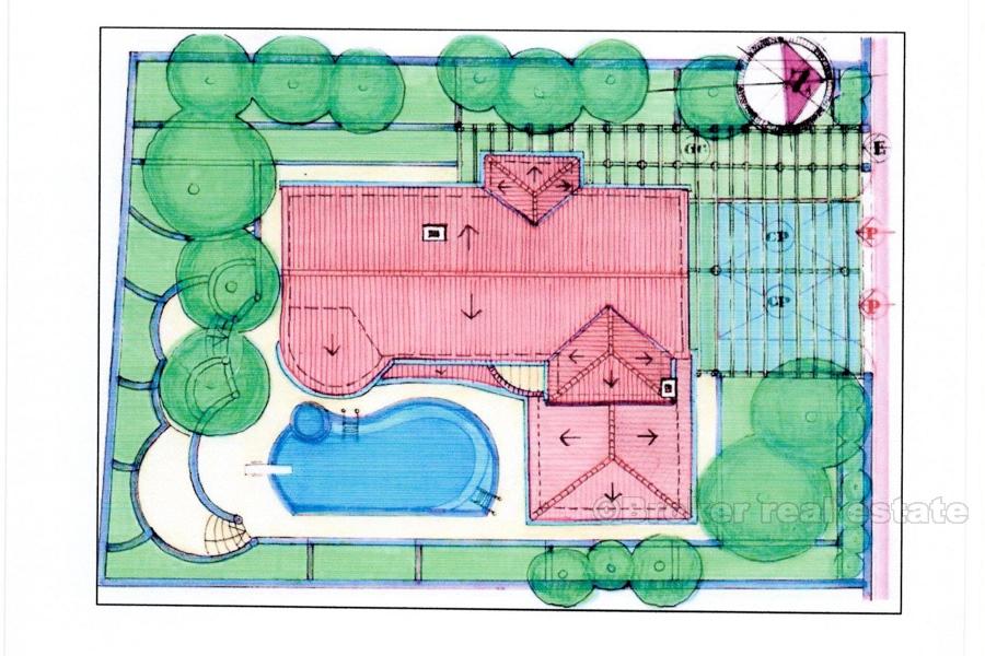 Pozemek s výhledem na moře - ostrov Brač