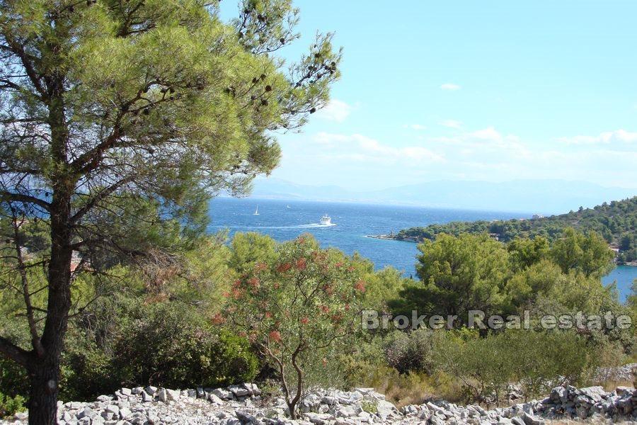 Wyspa Solta - Działka budowlana z widokiem na morze