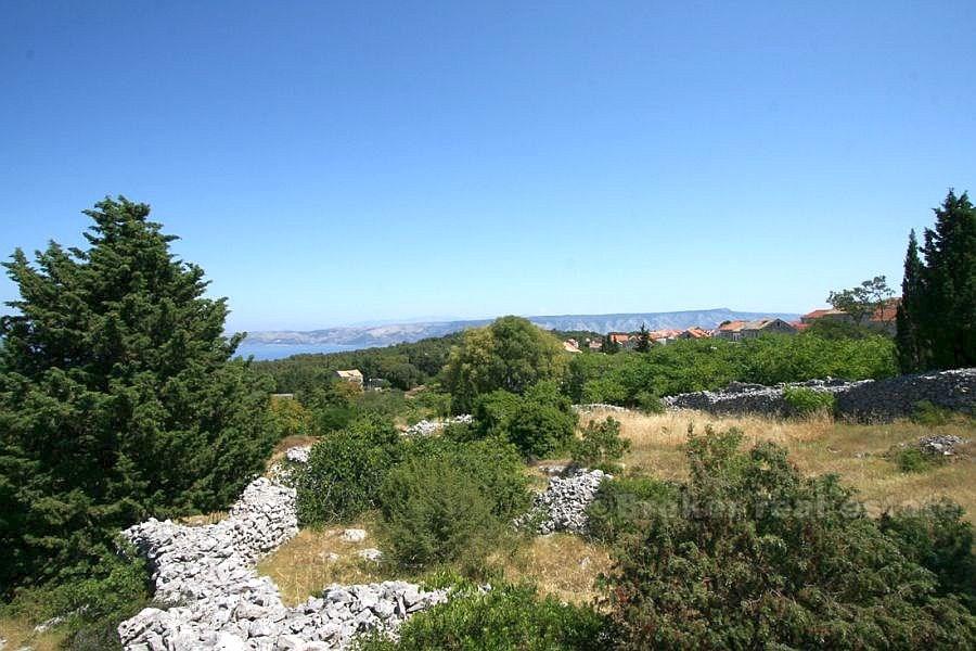 Île de Hvar, terrain à bâtir