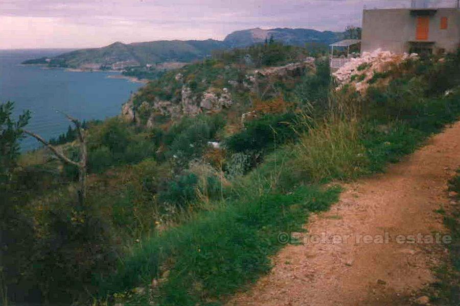 nær Dubrovnik, byggetomt
