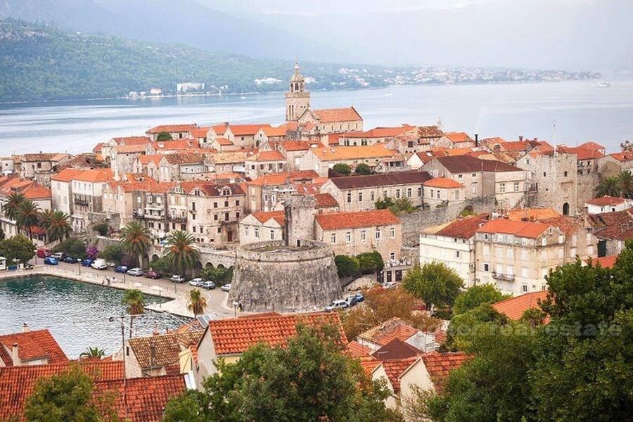 isola di Korcula, terreno edificabile