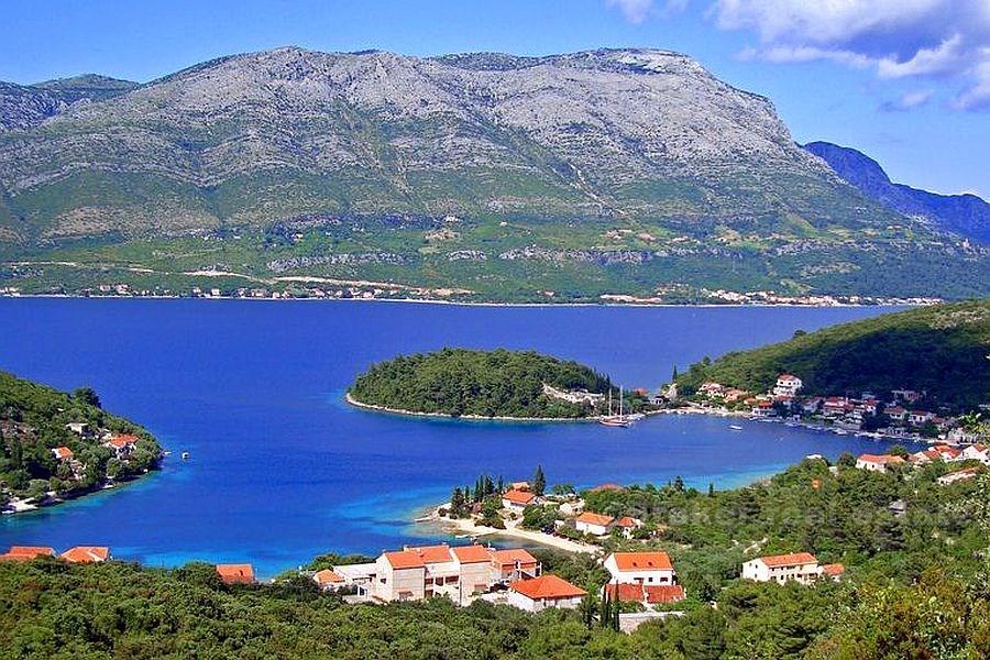 isola di Korcula, terreno edificabile