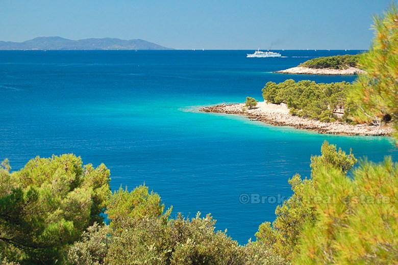 isola di Brac, terreno edificabile di 3000 m2