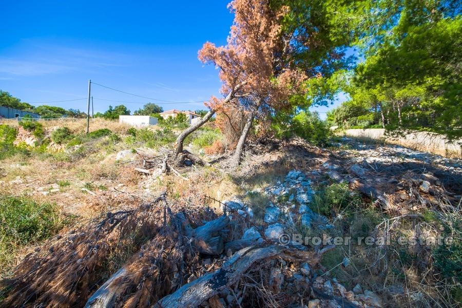 øya Solta. Building land
