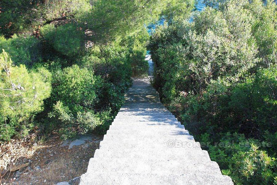 Île Korcula. Terrain à batir