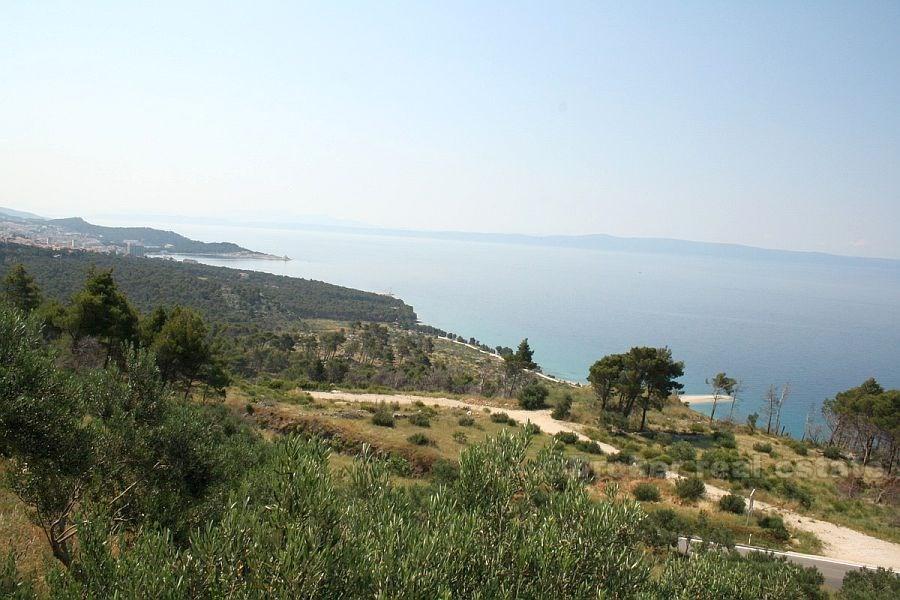 vicino a Makarska, terreno edificabile e progetto