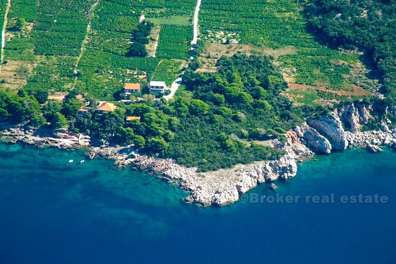Halvøya Peljesac, Bygge land