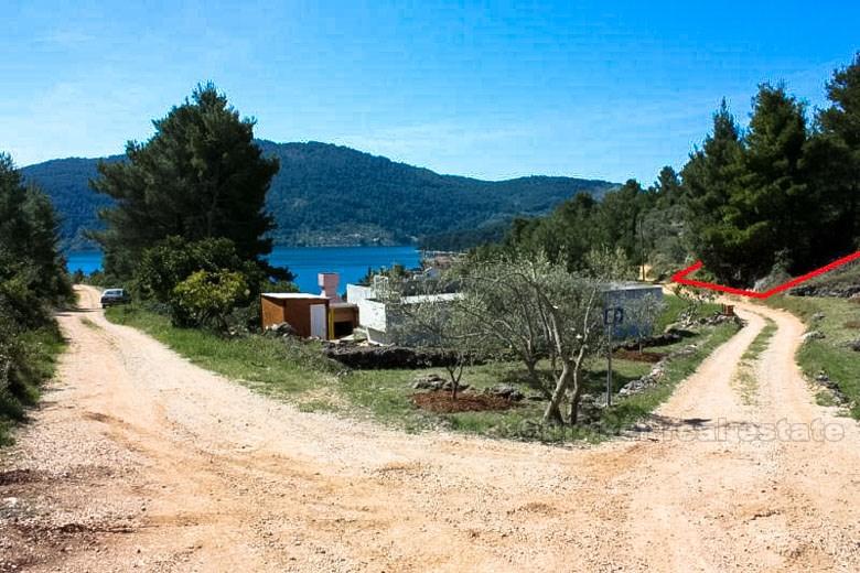 Ön Korcula, mark för bebyggelse