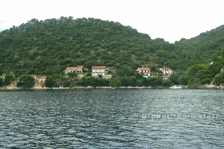 Island of Lastovo, building land, first row to the sea