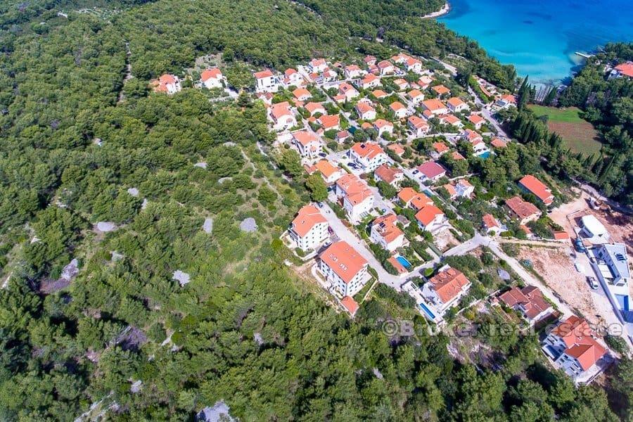Wyspa Brac, atrakcyjna działka pod budowę 4 willi