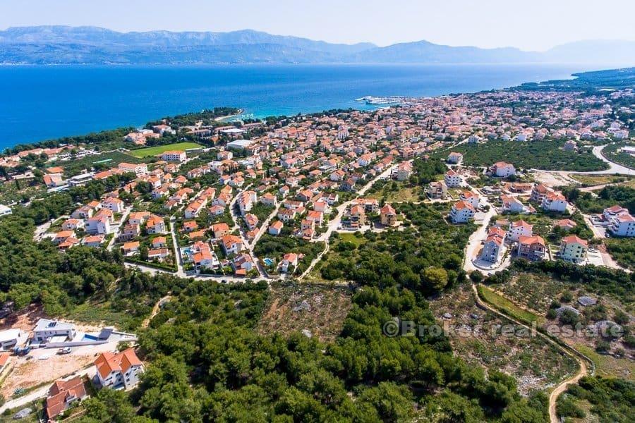 Wyspa Brac, atrakcyjna działka pod budowę 4 willi