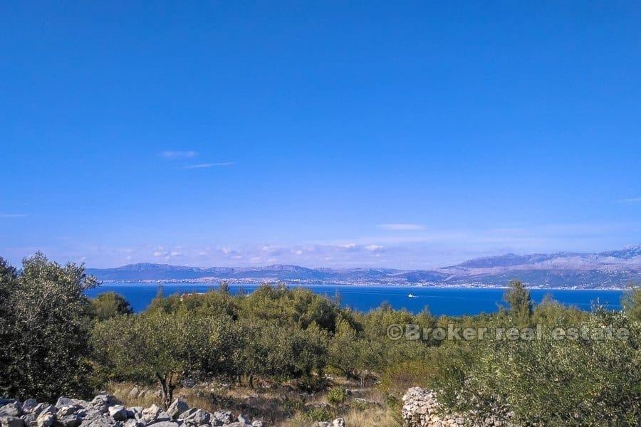Wyspa Brac, atrakcyjna działka pod budowę 4 willi